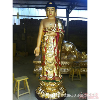 緣士達工藝品廠 專業定制西方三圣彩繪木雕佛像，品質與信仰的完美結合