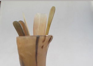 天然白水牛角功夫茶具 傳統工藝與現代審美的完美融合